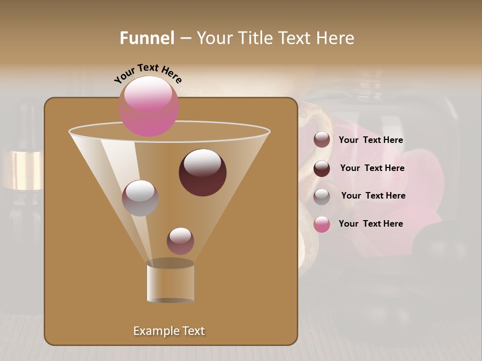 Nature Flame Pot PowerPoint Template
