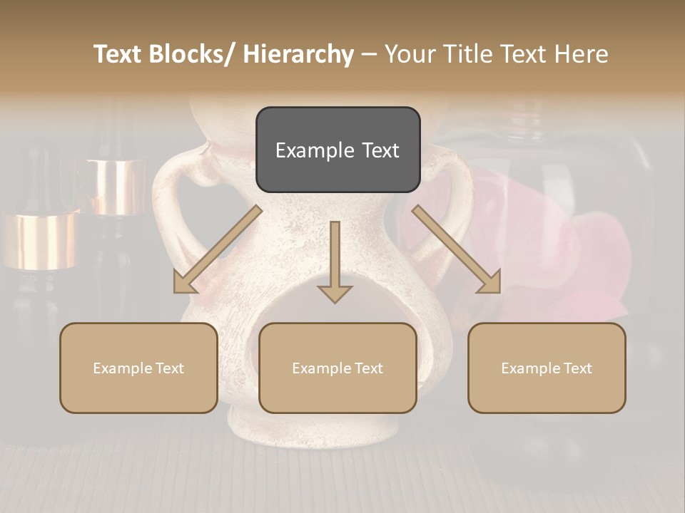 Nature Flame Pot PowerPoint Template