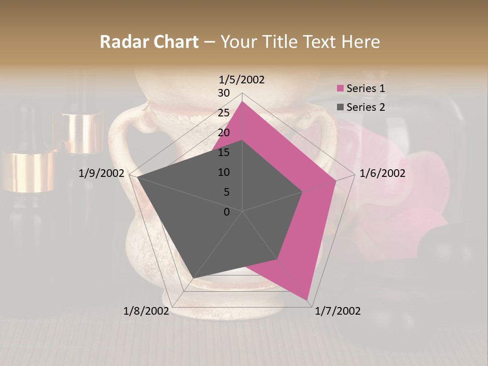 Nature Flame Pot PowerPoint Template