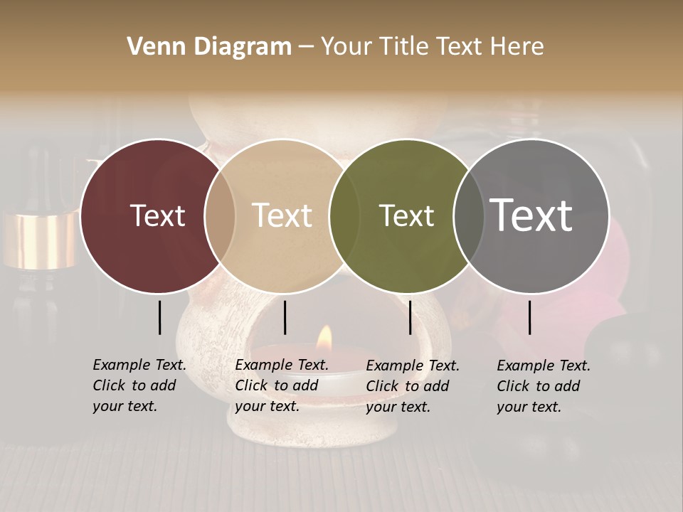 Nature Flame Pot PowerPoint Template