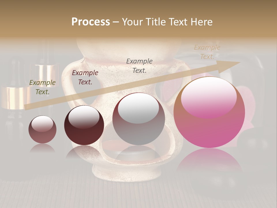 Nature Flame Pot PowerPoint Template