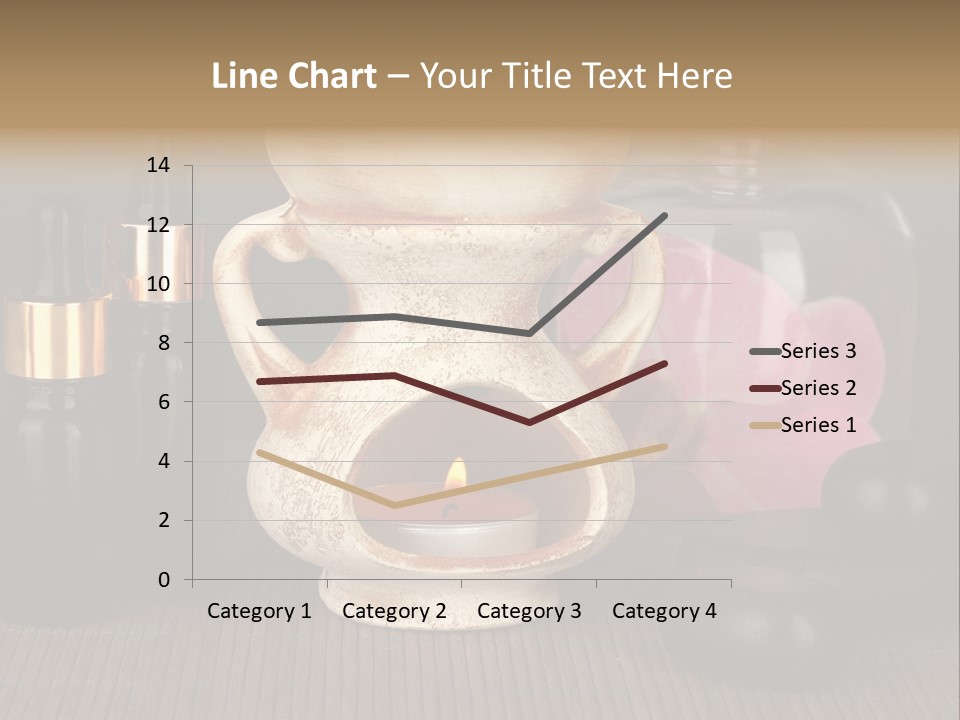 Nature Flame Pot PowerPoint Template