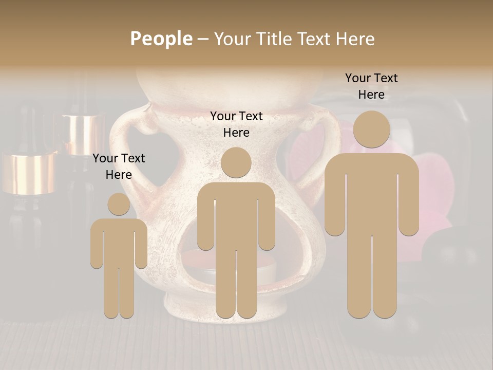 Nature Flame Pot PowerPoint Template