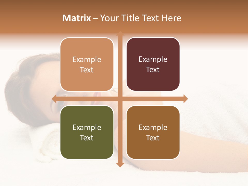 Consumption Massage Skin PowerPoint Template