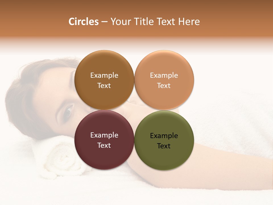Consumption Massage Skin PowerPoint Template