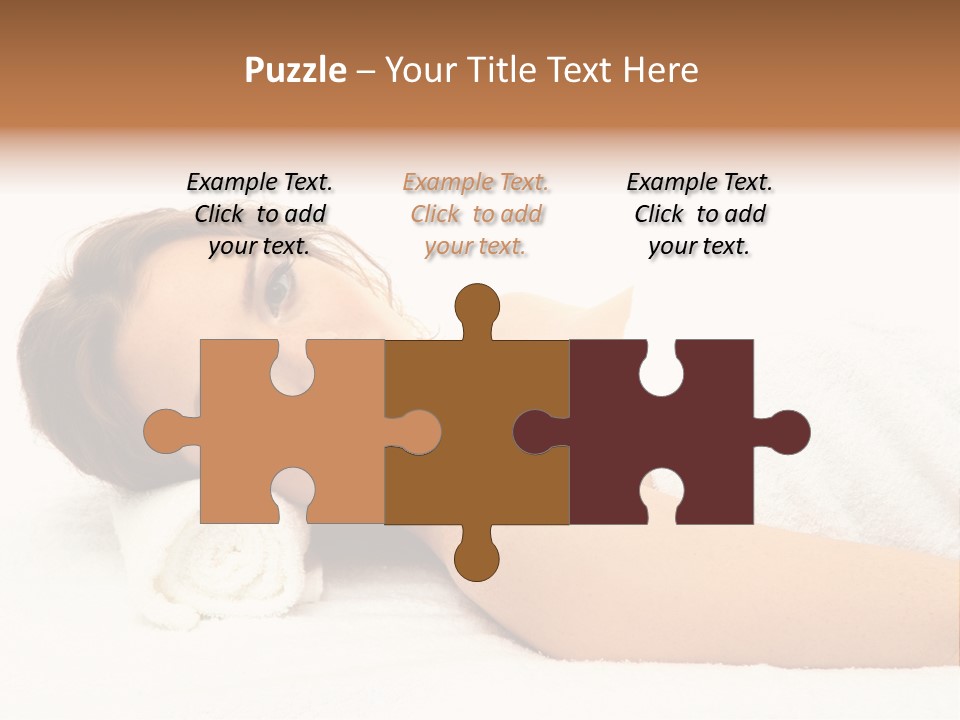 Consumption Massage Skin PowerPoint Template