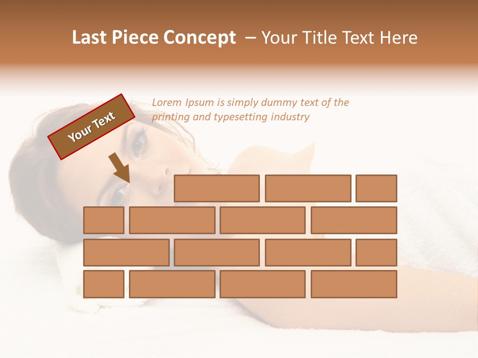 Consumption Massage Skin PowerPoint Template