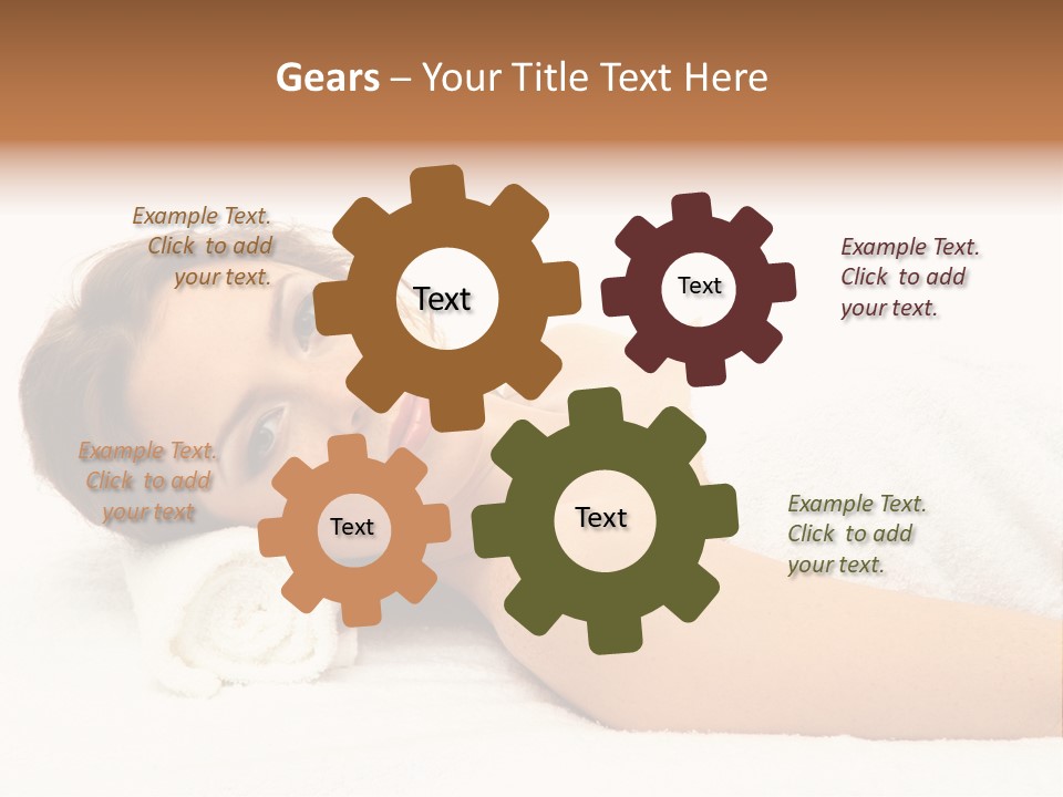 Consumption Massage Skin PowerPoint Template