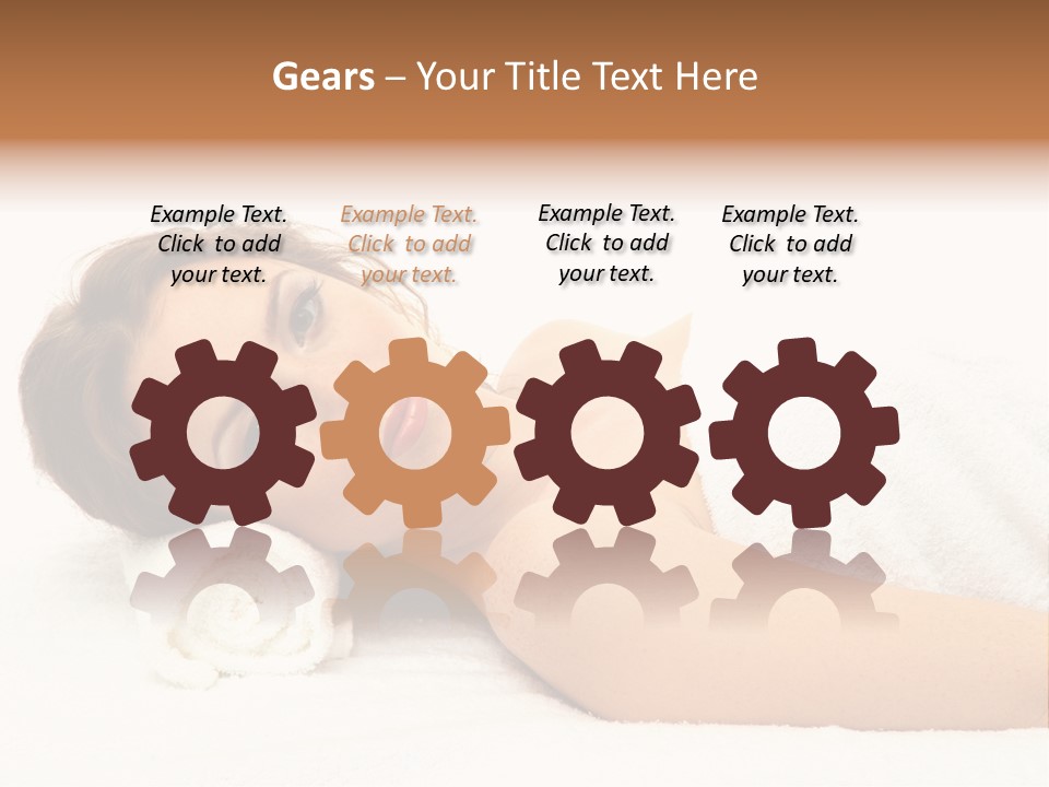 Consumption Massage Skin PowerPoint Template