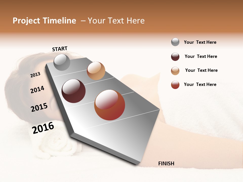 Consumption Massage Skin PowerPoint Template
