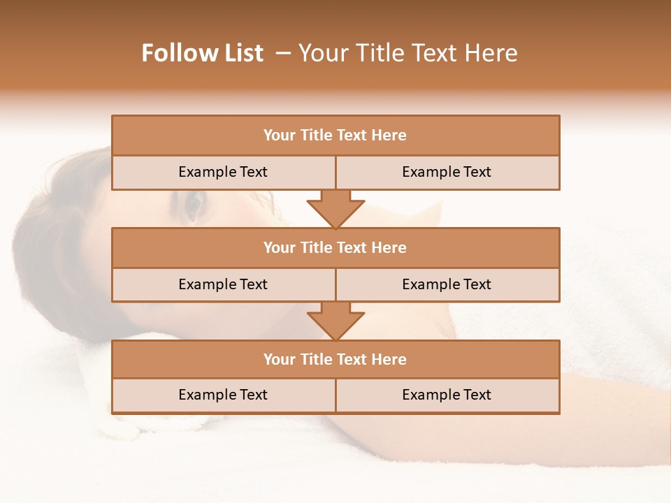 Consumption Massage Skin PowerPoint Template