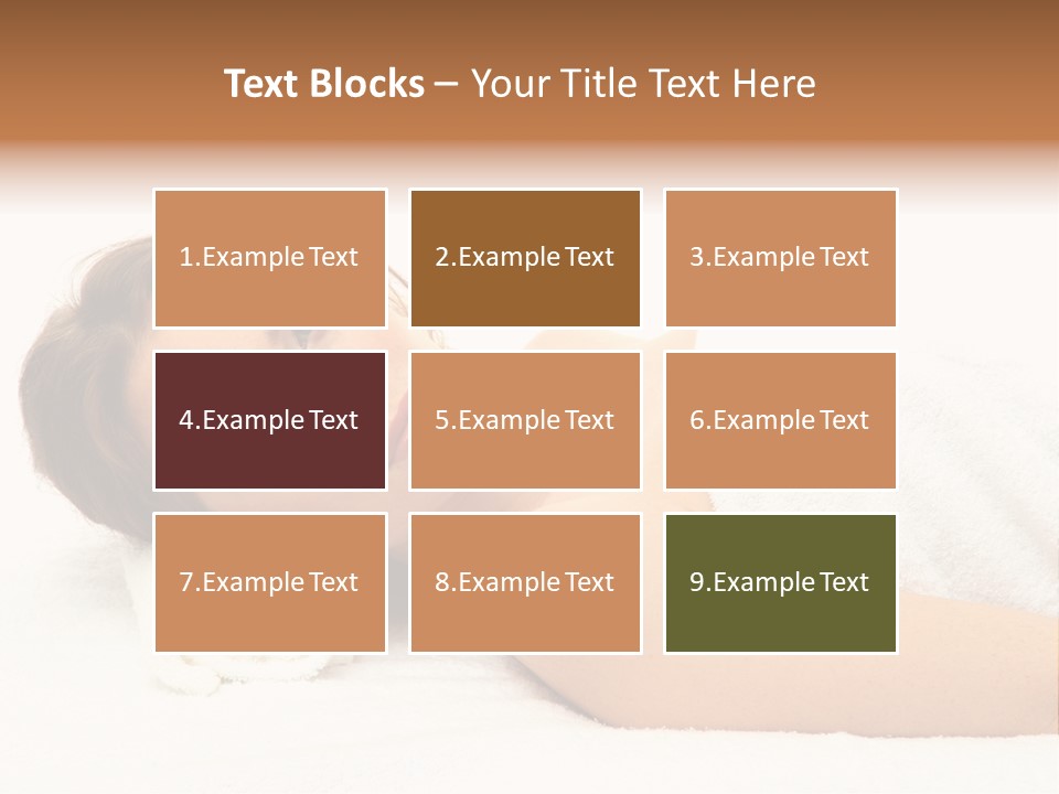 Consumption Massage Skin PowerPoint Template