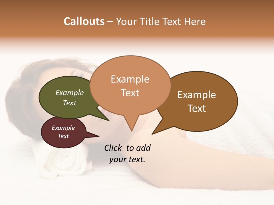 Consumption Massage Skin PowerPoint Template