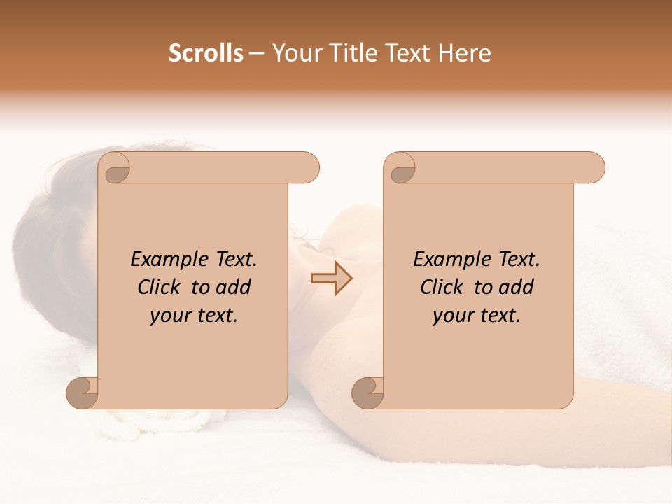 Consumption Massage Skin PowerPoint Template