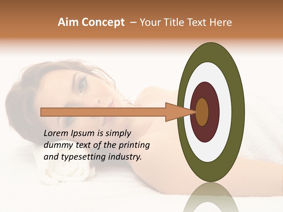 Consumption Massage Skin PowerPoint Template