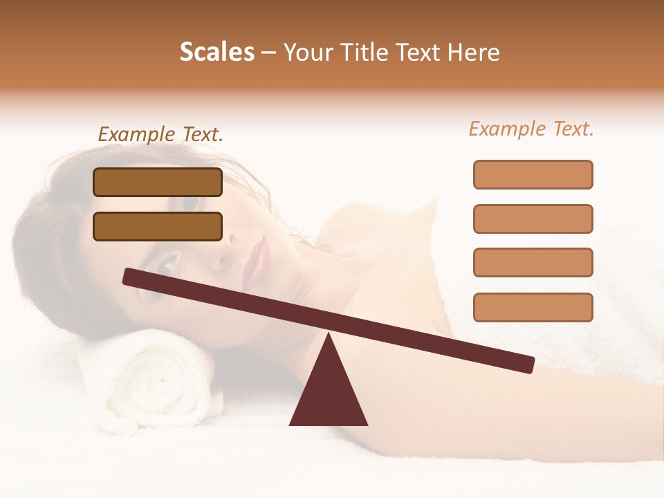 Consumption Massage Skin PowerPoint Template