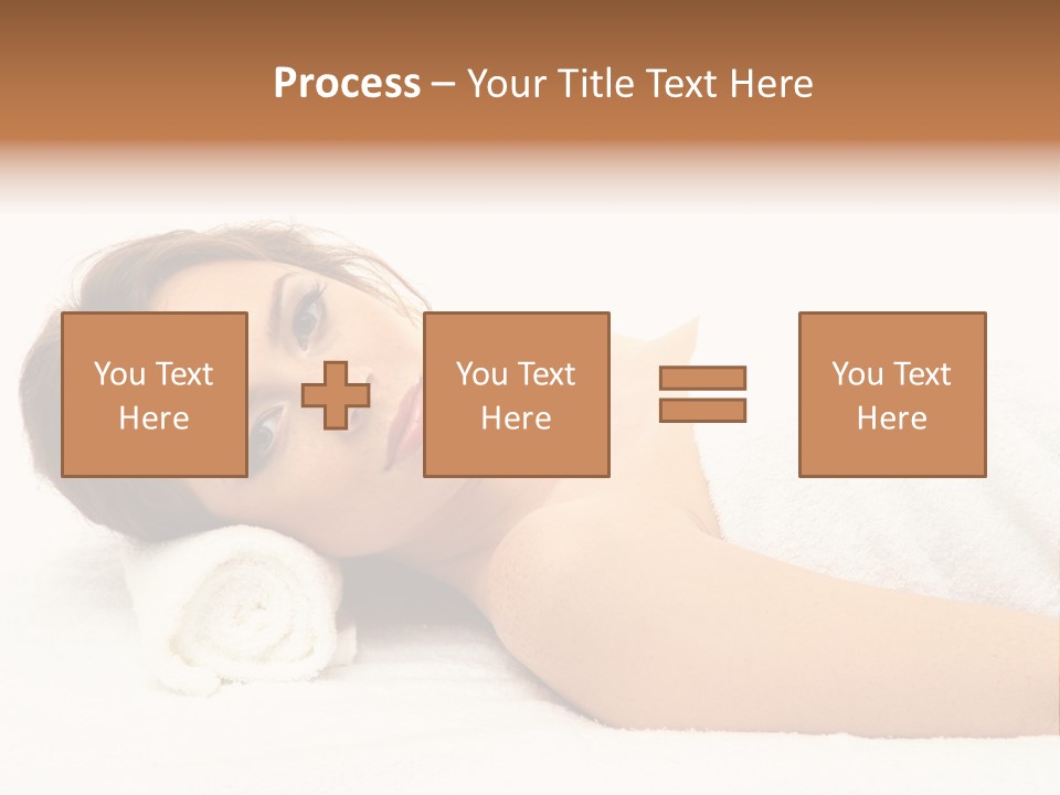 Consumption Massage Skin PowerPoint Template