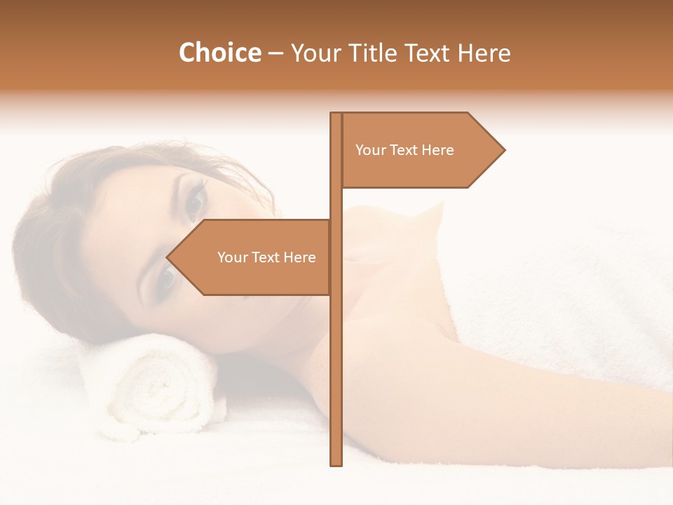 Consumption Massage Skin PowerPoint Template