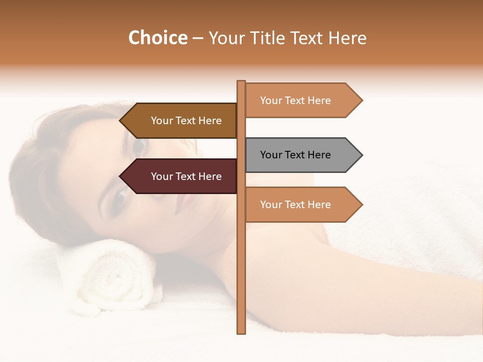 Consumption Massage Skin PowerPoint Template