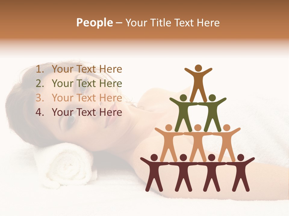 Consumption Massage Skin PowerPoint Template