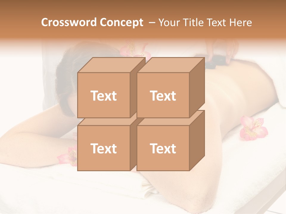 Calm Massagist Attractive PowerPoint Template