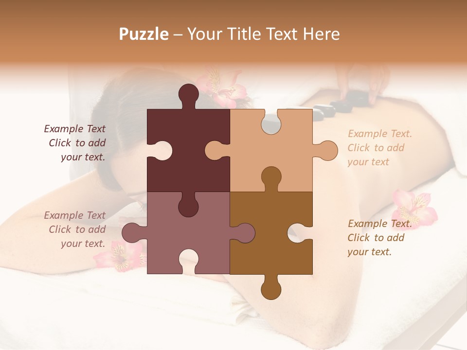 Calm Massagist Attractive PowerPoint Template