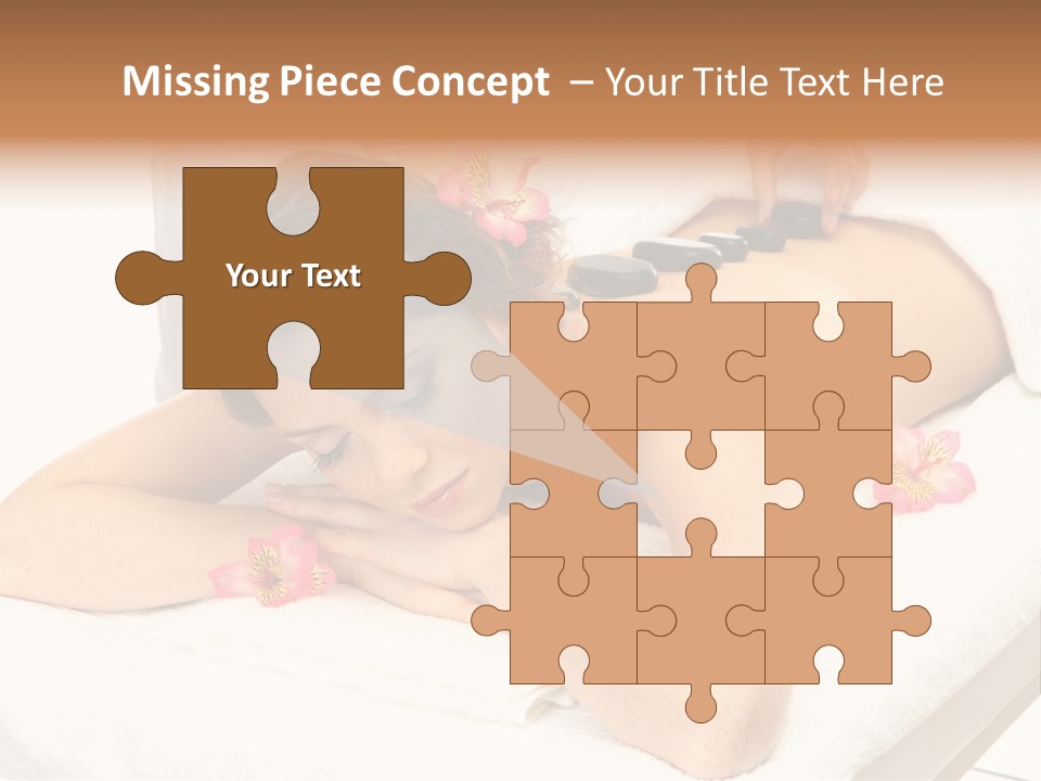 Calm Massagist Attractive PowerPoint Template