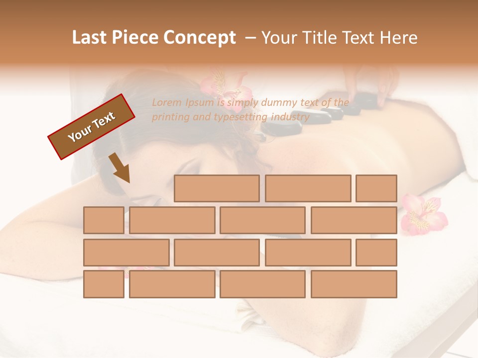 Calm Massagist Attractive PowerPoint Template