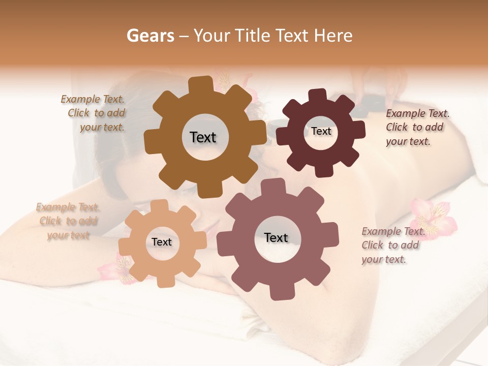 Calm Massagist Attractive PowerPoint Template