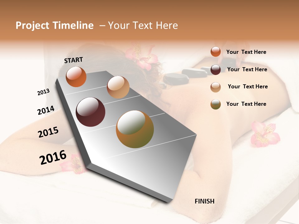 Calm Massagist Attractive PowerPoint Template
