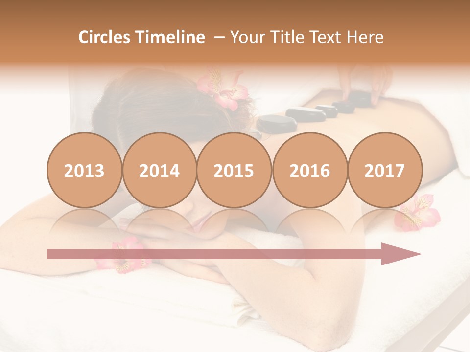 Calm Massagist Attractive PowerPoint Template