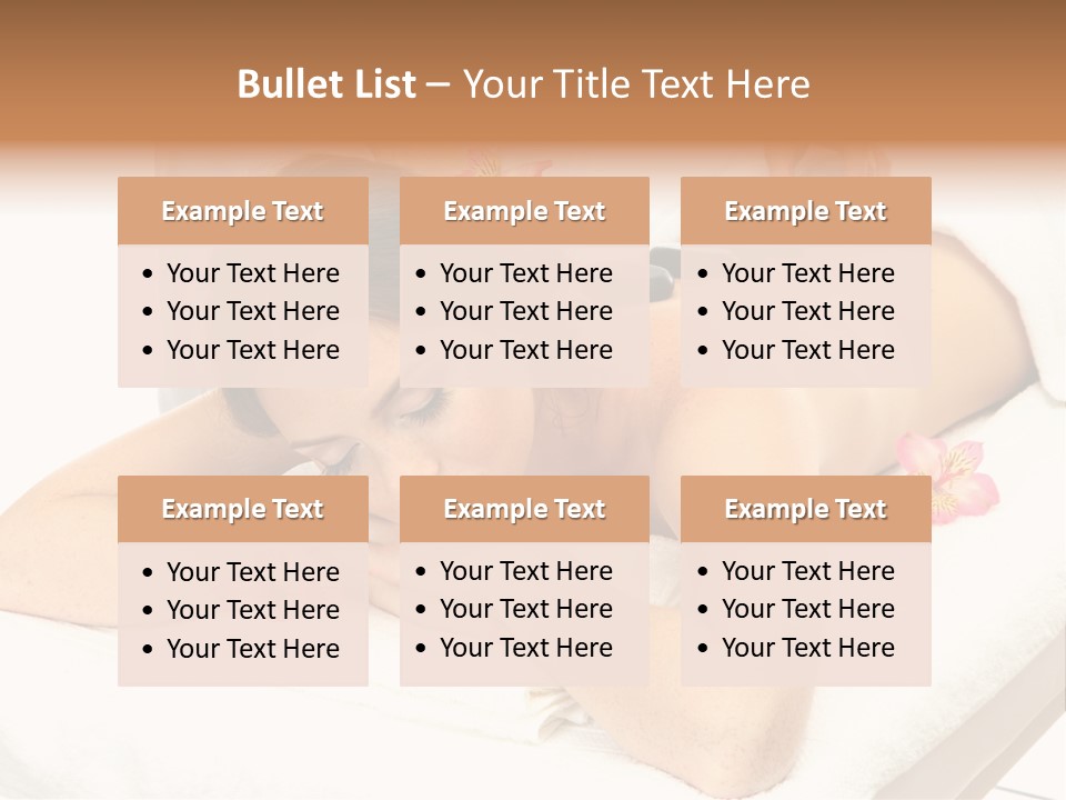 Calm Massagist Attractive PowerPoint Template