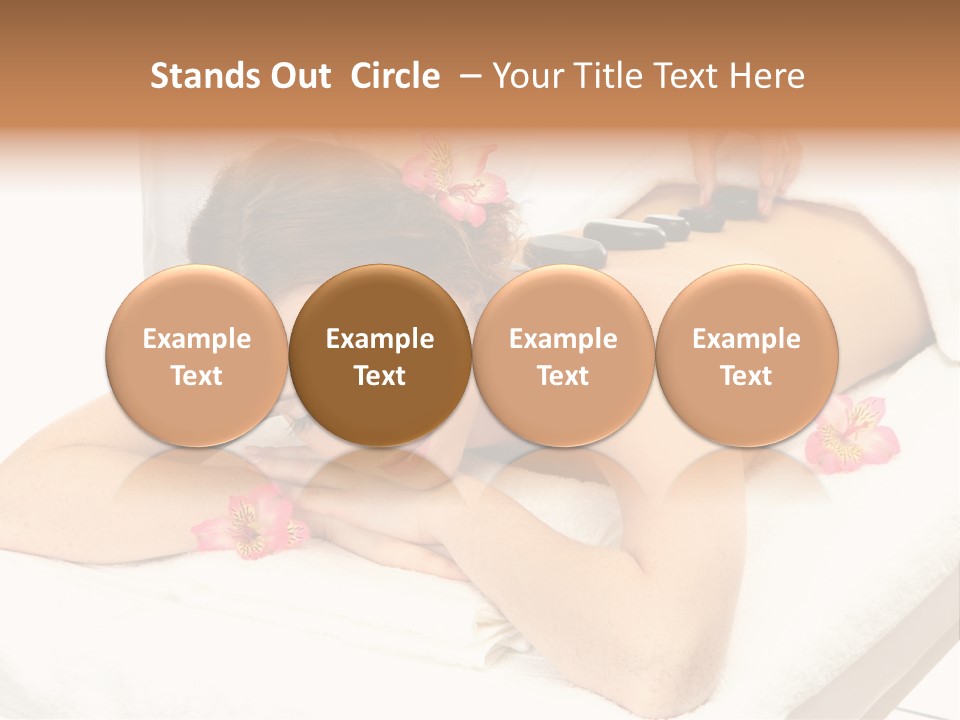 Calm Massagist Attractive PowerPoint Template