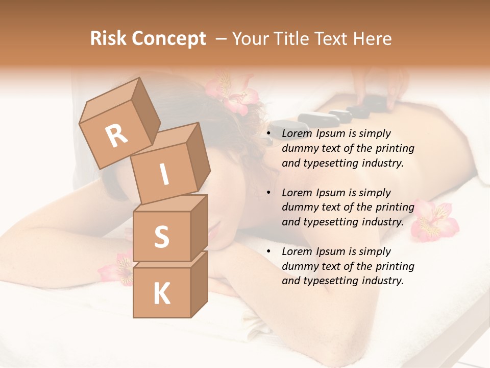 Calm Massagist Attractive PowerPoint Template