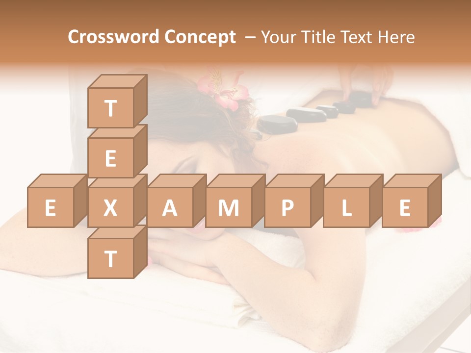 Calm Massagist Attractive PowerPoint Template