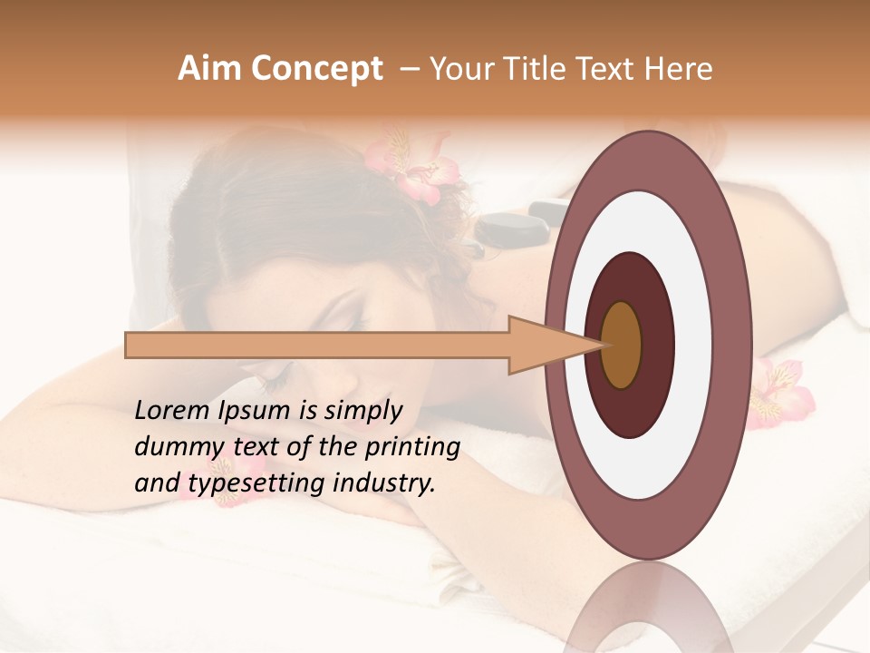 Calm Massagist Attractive PowerPoint Template