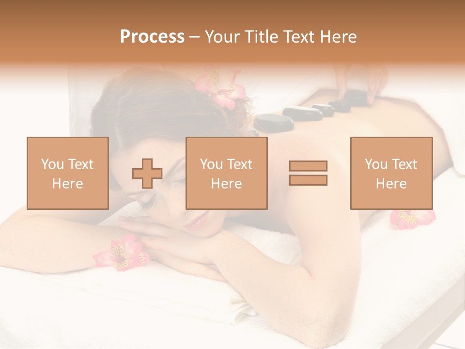 Calm Massagist Attractive PowerPoint Template