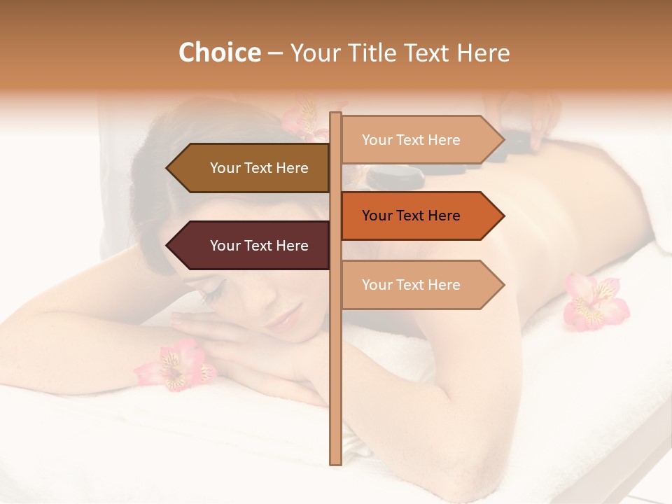 Calm Massagist Attractive PowerPoint Template