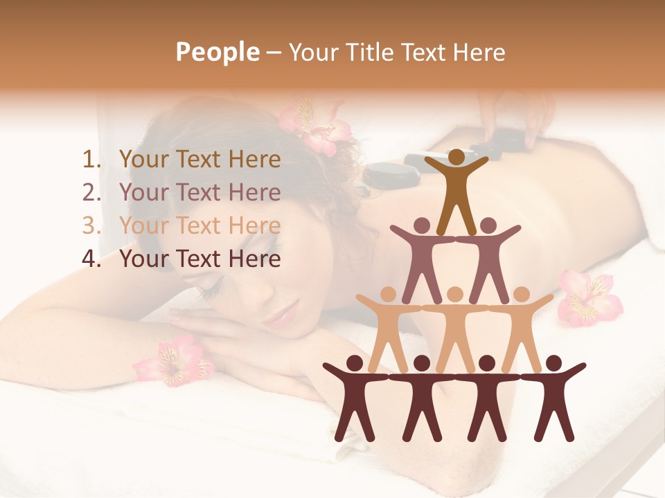 Calm Massagist Attractive PowerPoint Template