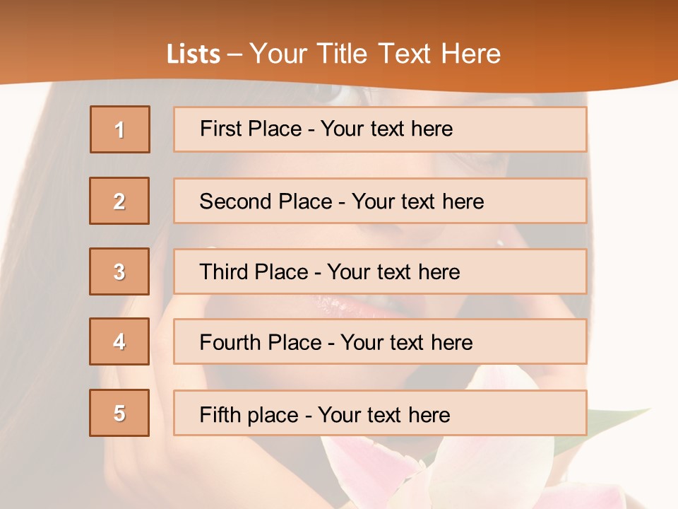 Adult Person Caucasian PowerPoint Template