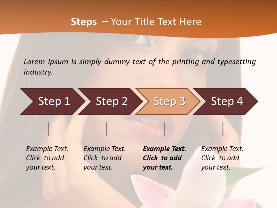 Adult Person Caucasian PowerPoint Template