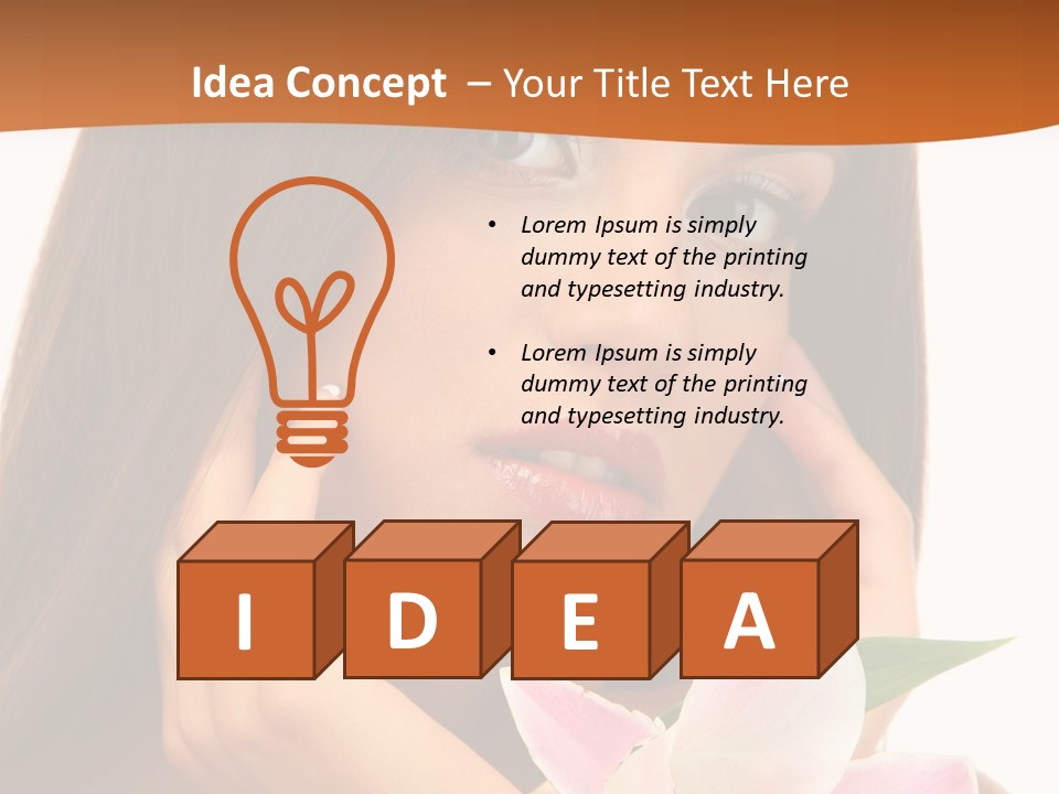 Adult Person Caucasian PowerPoint Template