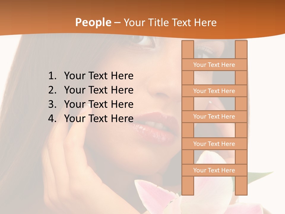 Adult Person Caucasian PowerPoint Template