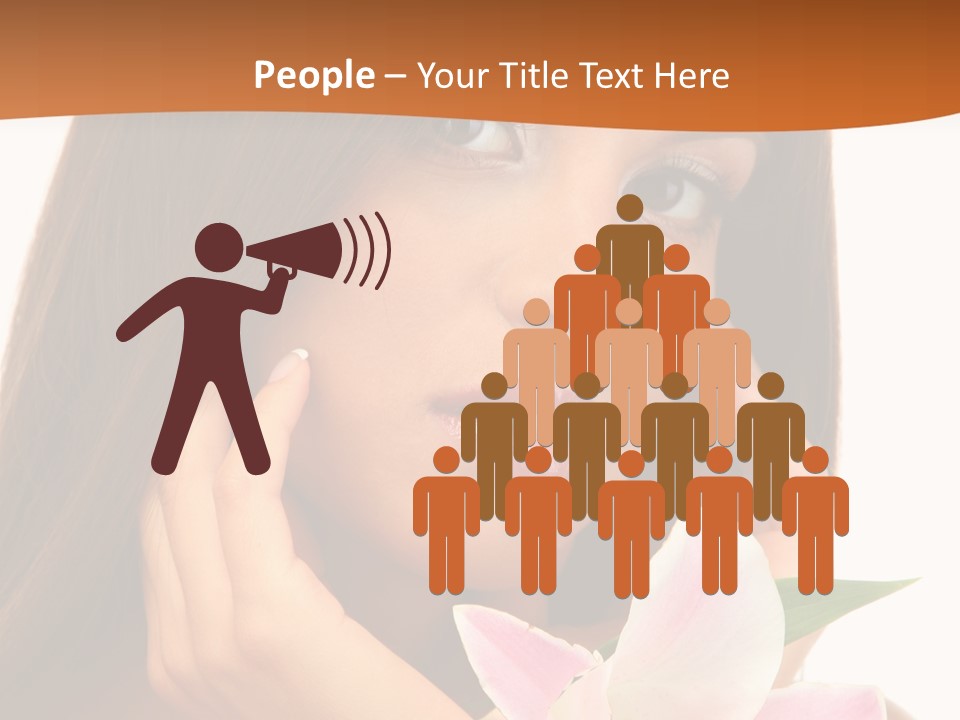 Adult Person Caucasian PowerPoint Template