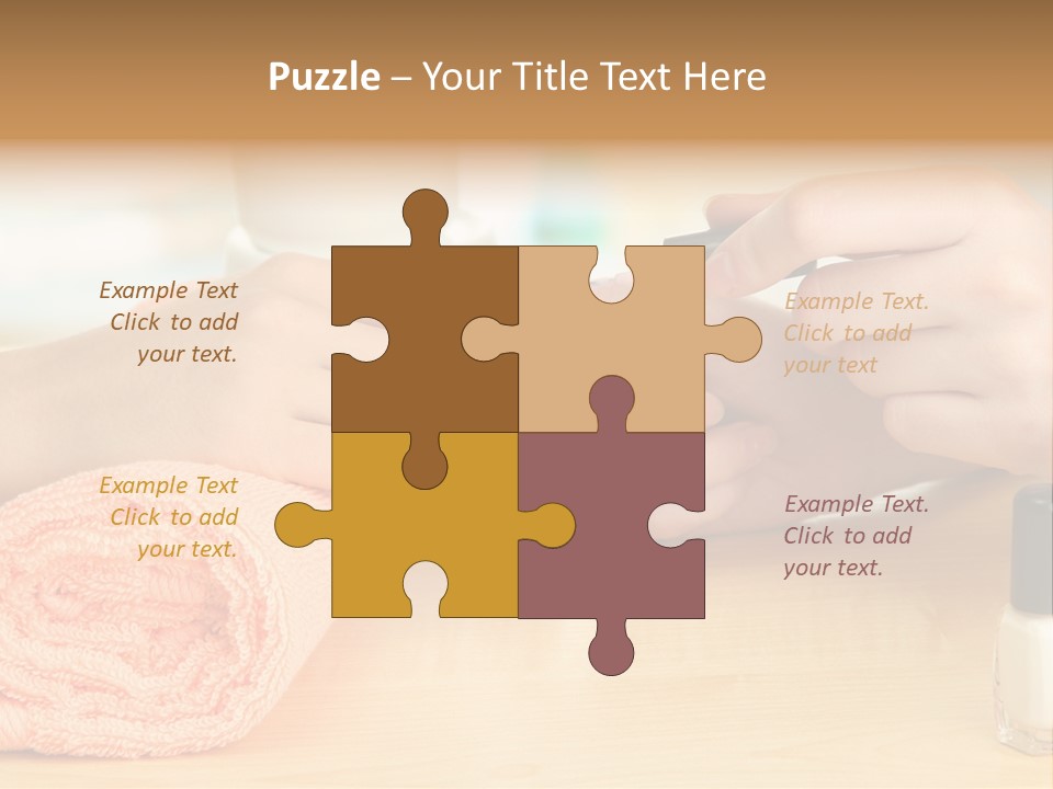 Luxury Clean Women PowerPoint Template