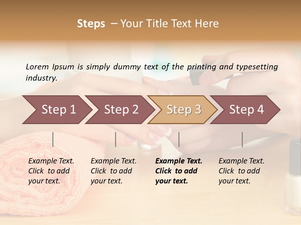 Luxury Clean Women PowerPoint Template