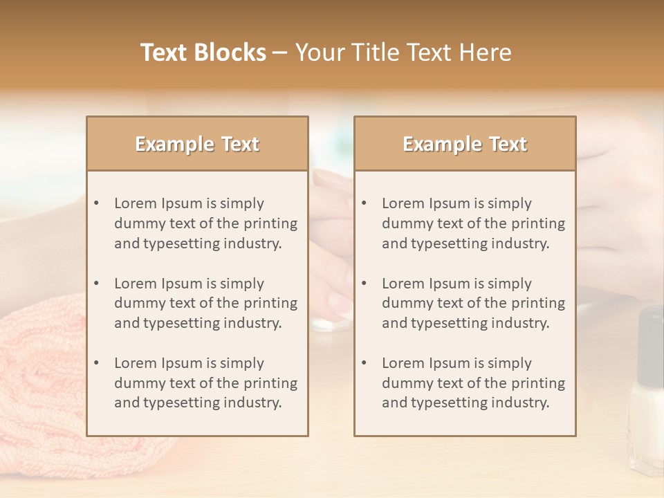 Luxury Clean Women PowerPoint Template