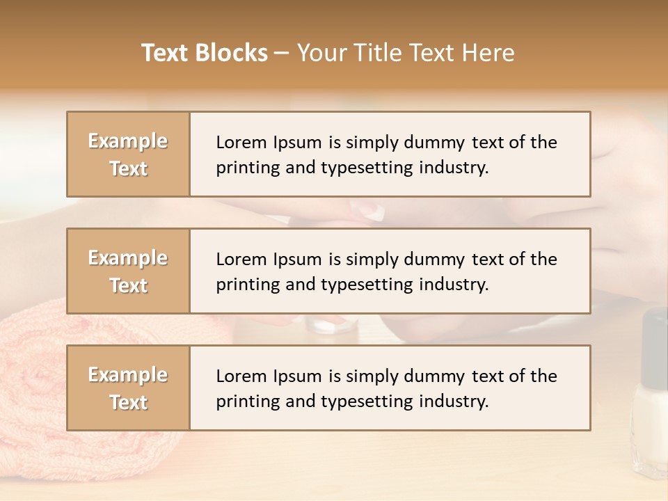 Luxury Clean Women PowerPoint Template