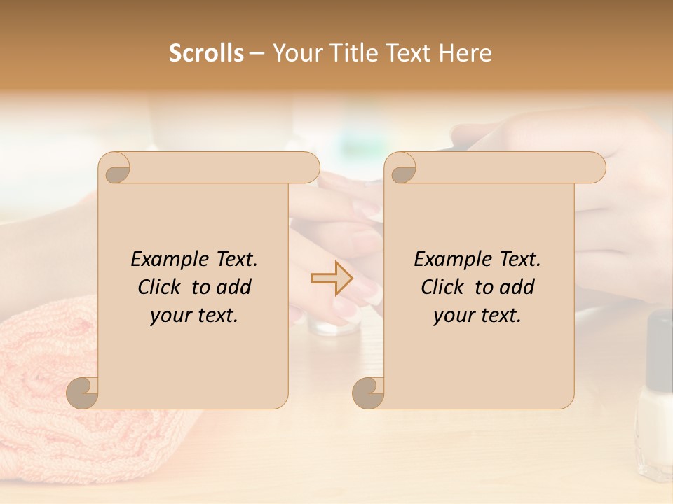 Luxury Clean Women PowerPoint Template