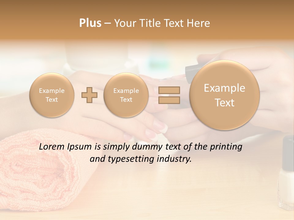 Luxury Clean Women PowerPoint Template